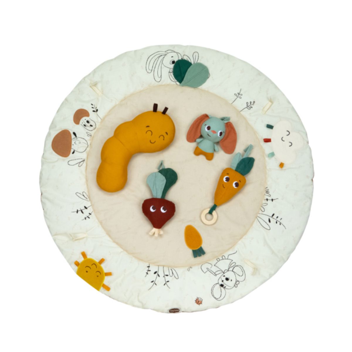 Tapete De Atividades Gymini Luxe Tiny Love Garden of Adventures - 360 Degree Interactive Play