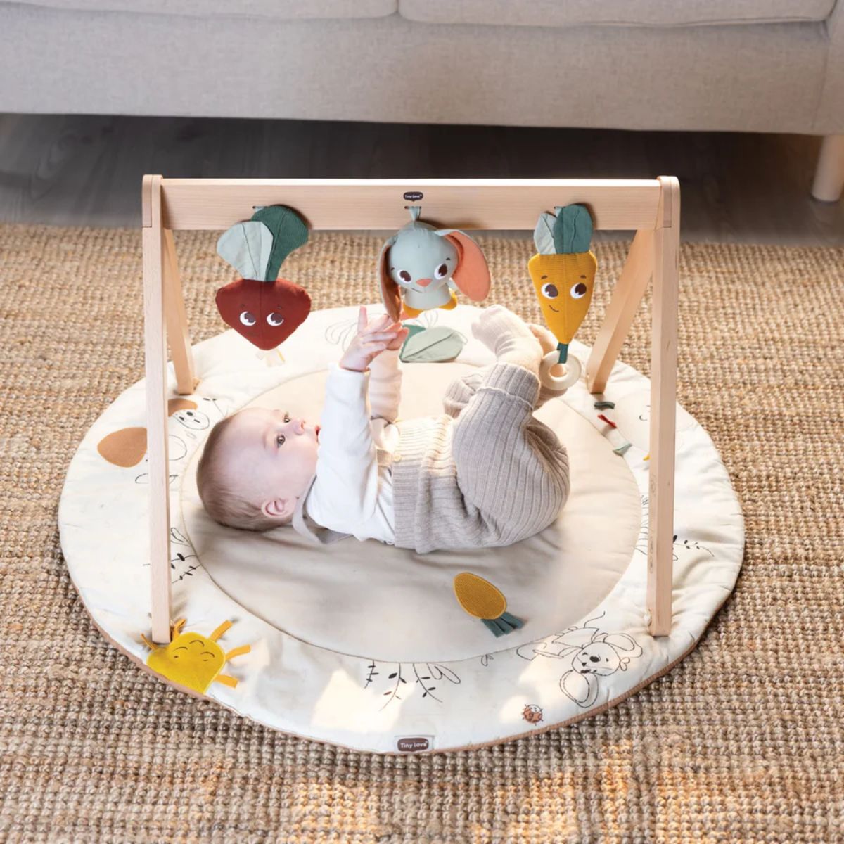 Tapete De Atividades Gymini Luxe Tiny Love Garden of Adventures - Supports Early Development